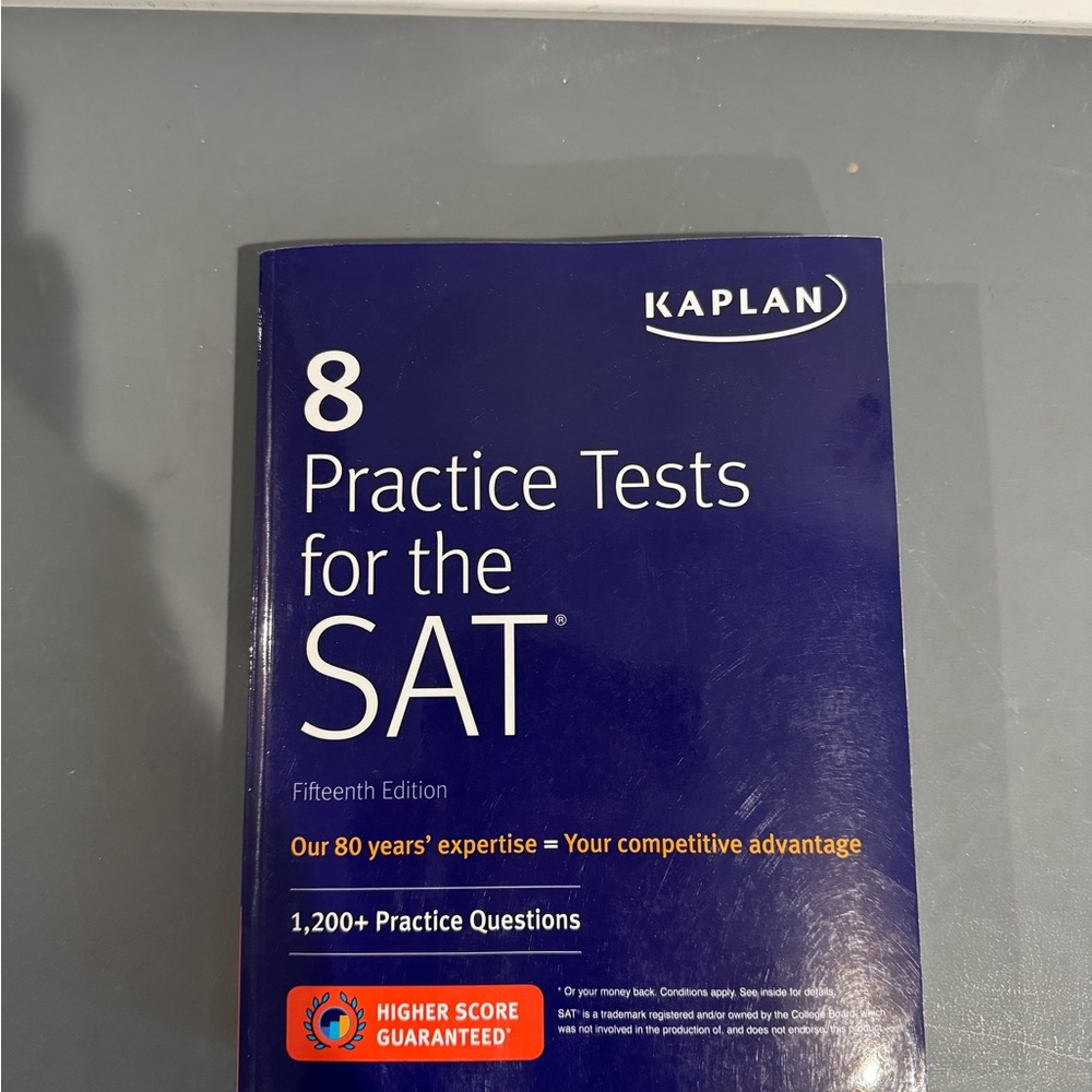 Kaplan SAT Practice Tests Book